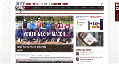 Desktop Screenshot of britishbaseball.org
